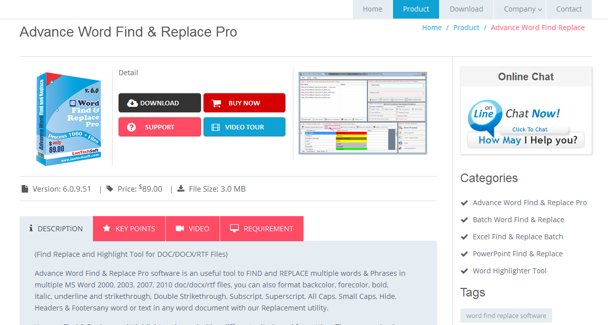 FAQ Find and rplace