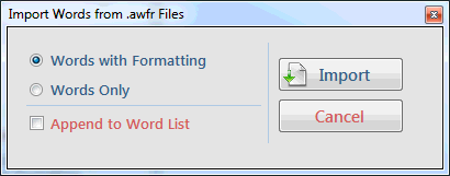 Word find and replace