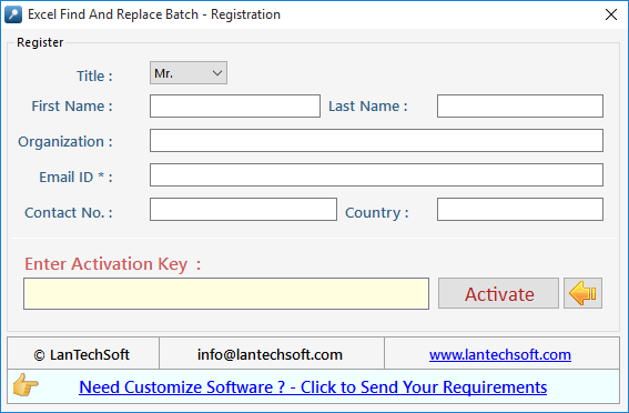 Excel Find Replace