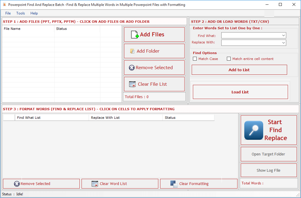 Powerpoint Find Replace