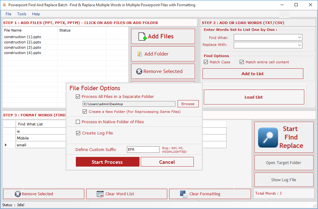 Powerpoint Find Replace